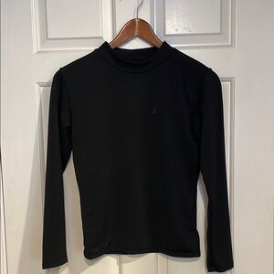 Under Armour Black Fitted T-shirt Long Sleeve Top